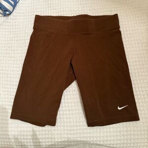 Nike Chocolate Brown biker shorts